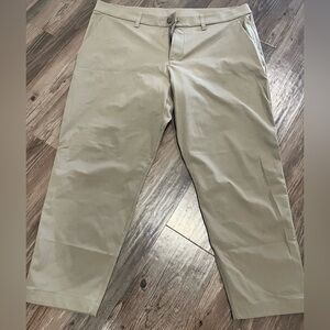 Men's Tan Lululemon ABC Trouser Pant